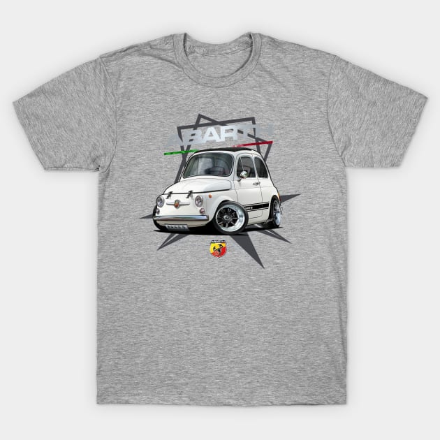 Classic 595Abarth T-Shirt by RCJM_Cartoons